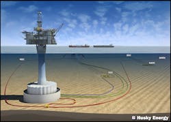 West White Rose will be developed through a fixed drilling platform consisting of a concrete gravity structure and an integrated topsides facilities.