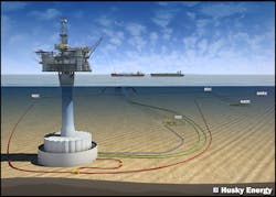 West White Rose will be developed through a fixed drilling platform consisting of a concrete gravity structure and an integrated topsides facilities. West White Rose will be developed through a fixed drilling platform consisting of a concrete gravity structure and an integrated topsides facilities.
