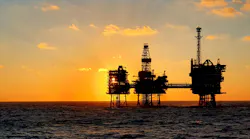 The Bruce platform in the UK central North Sea.