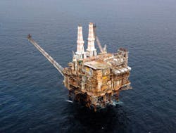 The Brae complex is in the central North Sea. The Brae complex is in the central North Sea.