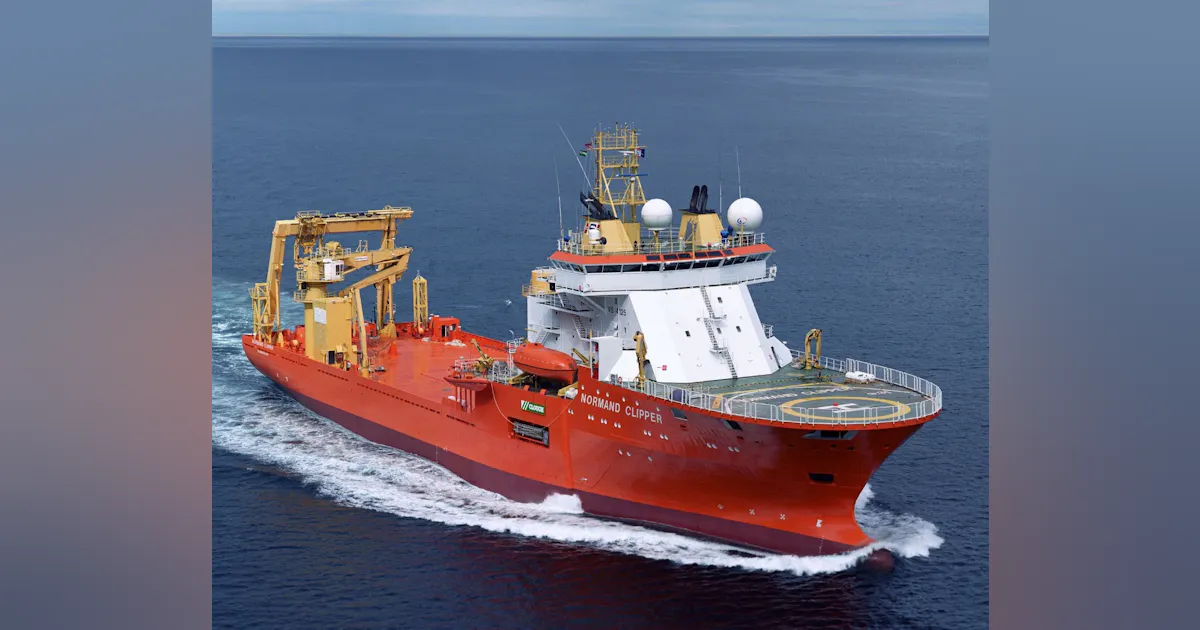 Normand Ranger Rov Fugro ROVs, survey package to support Normand Clipper | Offshore Magazine