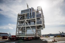 The 740-metric ton topsides module for the Nova field in the Norwegian North Sea.