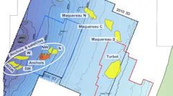 Lixus license area offshore Morocco.