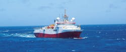 The Polar Duchess had been due to start the 3D seismic survey for Reliance Industries offshore India in the current quarter.
