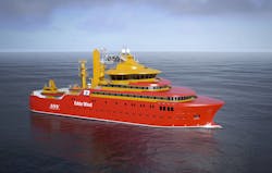 MHI Vestas has chartered a service operation vessel. MHI Vestas has chartered a service operation vessel.