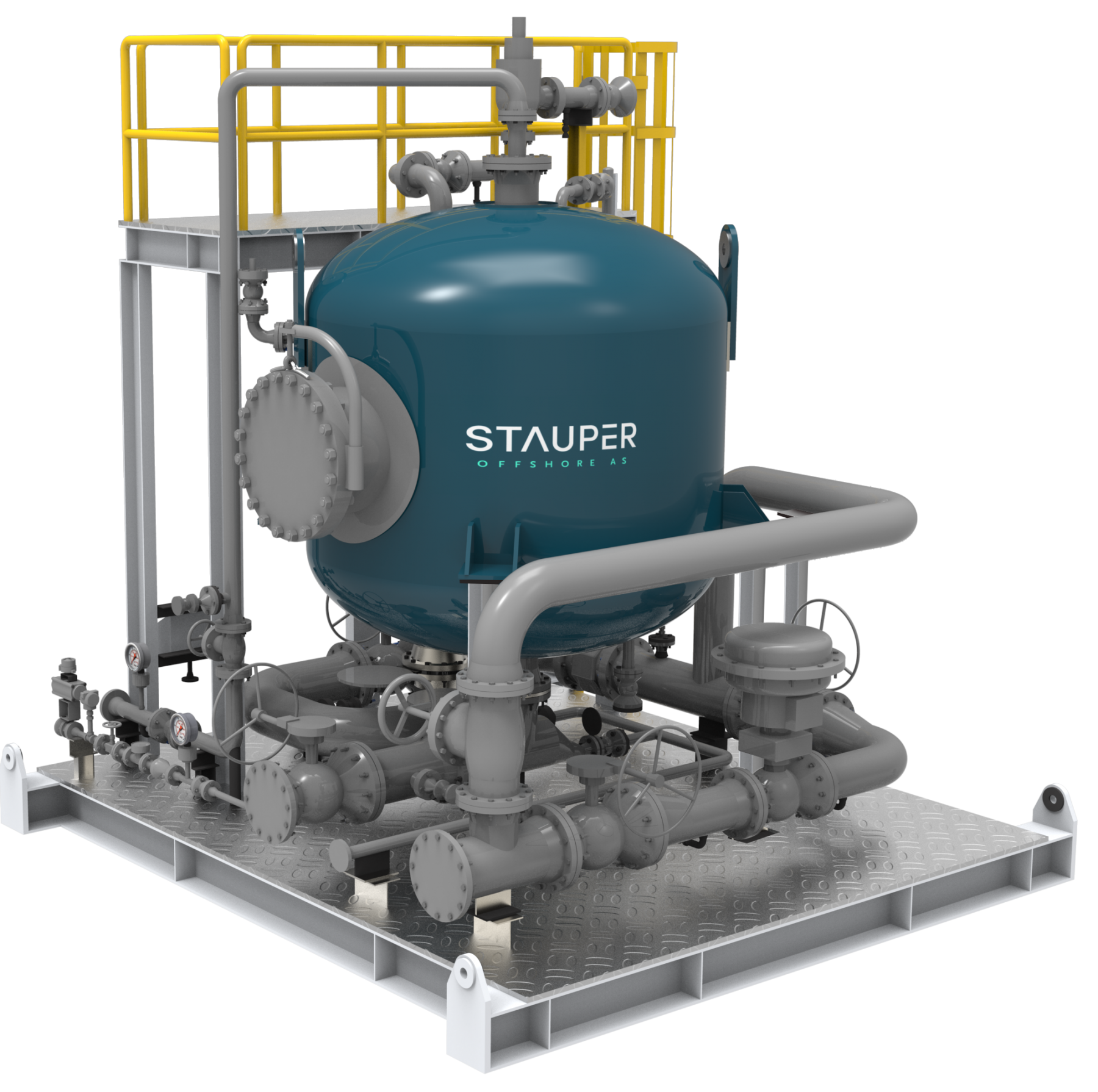 The new design is an evolution of Stauper&acute;s existing and patented Compact Flotation Unit, allowing for a smaller vessel on offshore installations where space and footprint are critical.