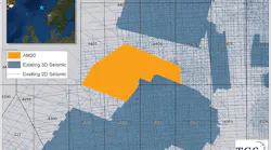 Atlantic Margin 20 3D acquisition program offshore northwest Europe.
