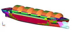 Comprehensive structural analysis ensures fitness of candidate ships for conversion.