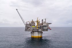 ABB provided integrated safety and automation, electrical and telecommunication systems to the Aasta Hansteen platform offshore Norway.