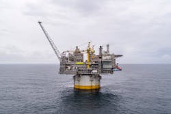 ABB provided integrated safety and automation, electrical and telecommunication systems to the Aasta Hansteen platform offshore Norway. ABB provided integrated safety and automation, electrical and telecommunication systems to the Aasta Hansteen platform offshore Norway.