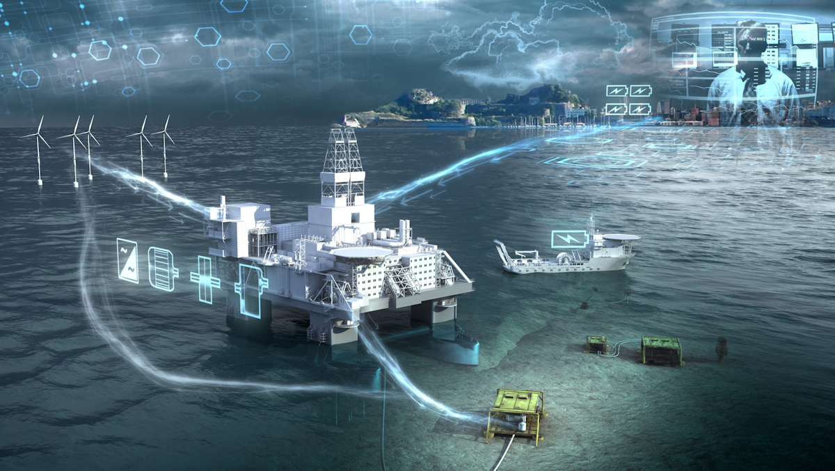 Hybrid power plants can help decarbonize offshore drilling rigs and