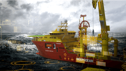 The Norwegian offshore construction vessel Edda Freya was commissioned in 2016 and features Siemens’ BlueDrive PlusC DC power grid, coupled with an energy storage solution from Corvus Energy. The Norwegian offshore construction vessel Edda Freya was commissioned in 2016 and features Siemens’ BlueDrive PlusC DC power grid, coupled with an energy storage solution from Corvus Energy.