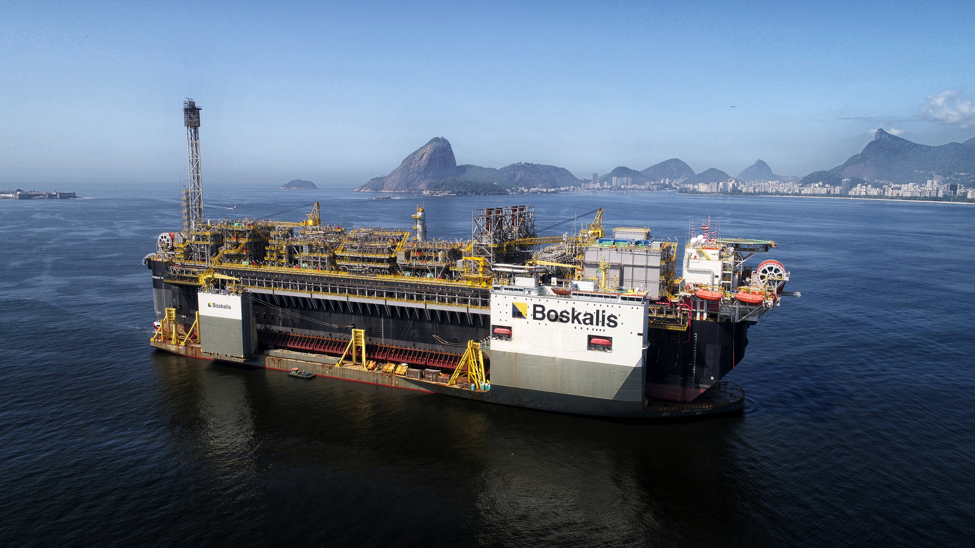 Arrival of the BOKA Vanguard at the end destination Rio de Janeiro, Brazil.