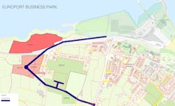 Europort Business Park at the port of Rosslare. Europort Business Park at the port of Rosslare.