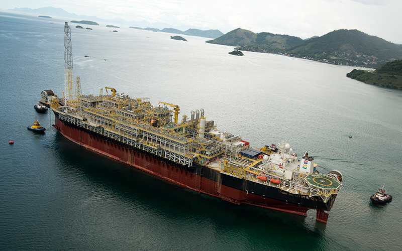 The ABS-classed FPSO Cidade de S&atilde;o Paulo MV23 is deployed at the Sapinho&aacute; field in the Santos basin offshore Brazil.