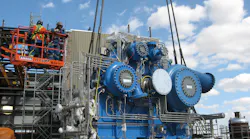 RG compressor system for carbon capture and storage.
