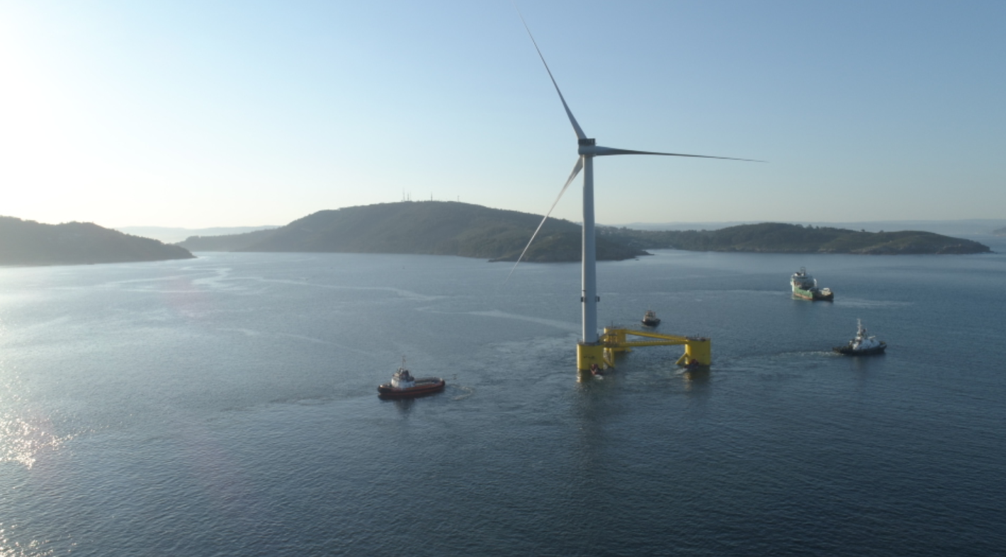 The third WindFloat Atlantic platform was built at shipyards in Avil&eacute;s and Fene, Spain.