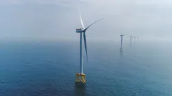 The 714-MW East Anglia ONE offshore wind farm includes 102 turbines.