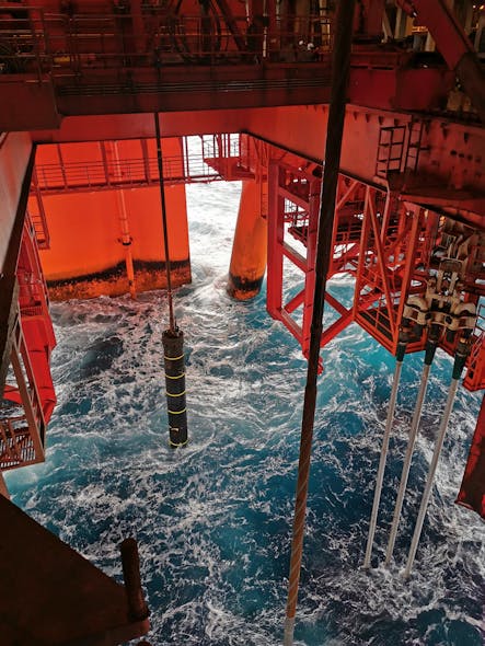 During the dual drilling operation.