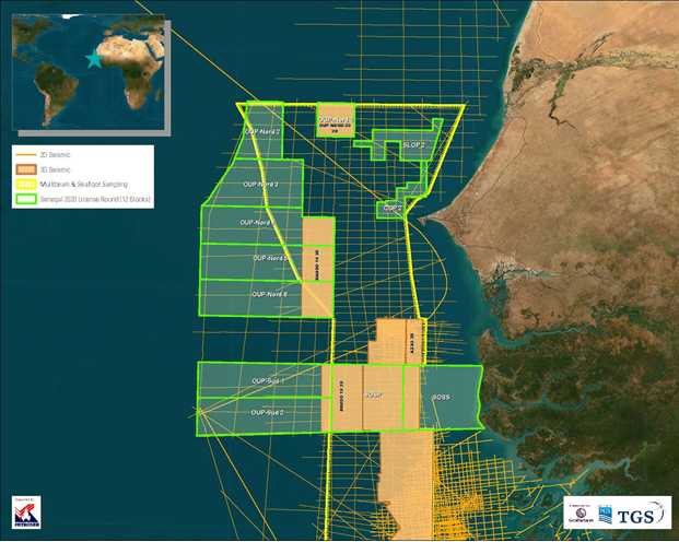 Senegal North OUP 3D multi-client campaign.