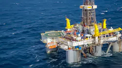 The semisubmersible drilling rig WilPhoenix.