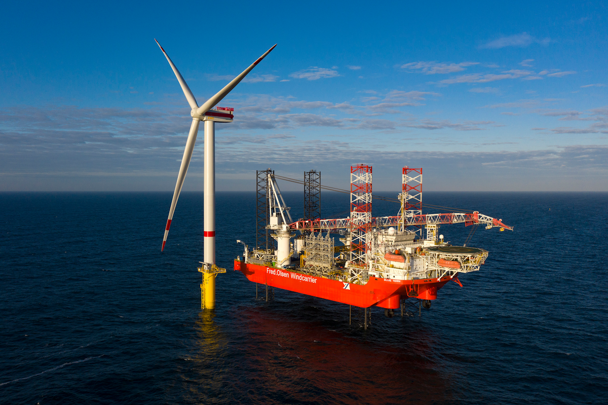 Trianel Windpark Borkum Ii Turbines Installed Offshore Germany Offshore