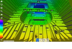 Tank laser scan. Tank laser scan.