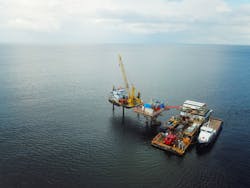 Aquaterra will supply a smaller Sea Swift platform for the Zandolie gas field. Aquaterra will supply a smaller Sea Swift platform for the Zandolie gas field.