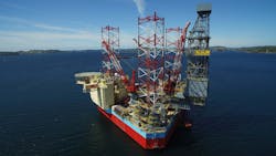 The Maersk Integrator will be the drilling contractor’s second hybrid, low-emissions jackup. The Maersk Integrator will be the drilling contractor’s second hybrid, low-emissions jackup.