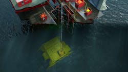 The main advantage with this concept is that the system is kept subsea and not taken onboard the rig. The main advantage with this concept is that the system is kept subsea and not taken onboard the rig.