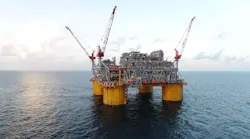 The Appomattox platform in the Gulf of Mexico.