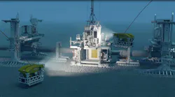 Full remote subsea welding spread.
