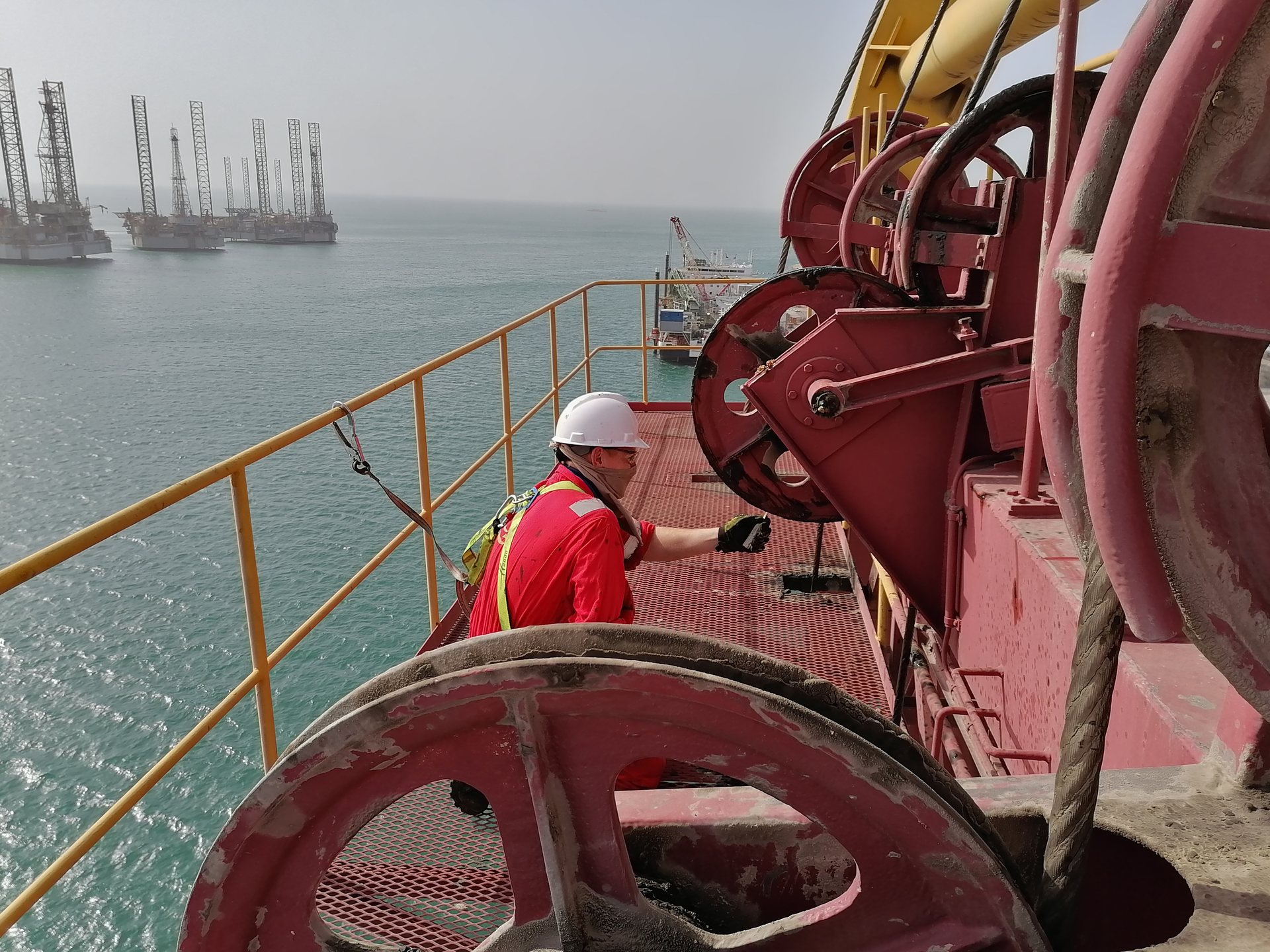 Measuring The Boom Sheave Group For Wear Using Api Approved Gauges 5eea3cdc86315