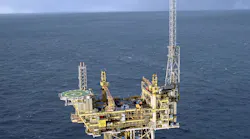 The Armada platform in the UK central North Sea.