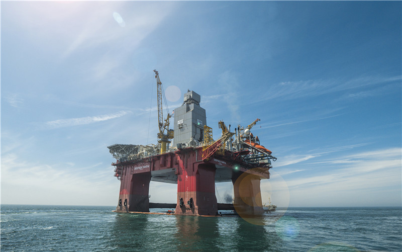 Odfjell Drilling&rsquo;s semisubmersible Deepsea Yantai.