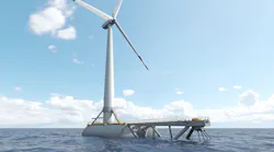 The project will test the first floating wind foundation connected to the Spanish grid using SATH (Swinging Around Twin Hull) technology.