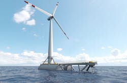 The project will test the first floating wind foundation connected to the Spanish grid using SATH (Swinging Around Twin Hull) technology.