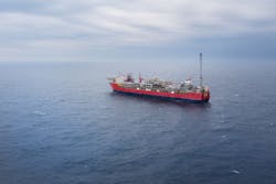 The Jotun A FPSO. The Jotun A FPSO.