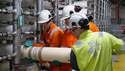 Lightweight water treatment module using membrane filtration technology. Lightweight water treatment module using membrane filtration technology.