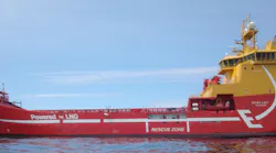 The platform supply vessel Viking Lady.