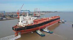 Yinson is converting the vessel - a crude oil tanker built in 2002 - for a new 25-year lifespan as an FPSO on Petrobras’ Marlim 2 oil field in the Campos basin offshore Brazil.