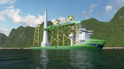 Artist's impression of the Green Jade.