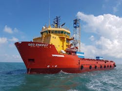 A Mini-Ranger 2 USBL system will be installed on the MV Geo Energy. A Mini-Ranger 2 USBL system will be installed on the MV Geo Energy.