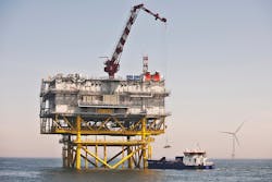 Navantia built the offshore substation. Navantia built the offshore substation.