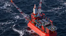 Model of an ice-resistant platform.