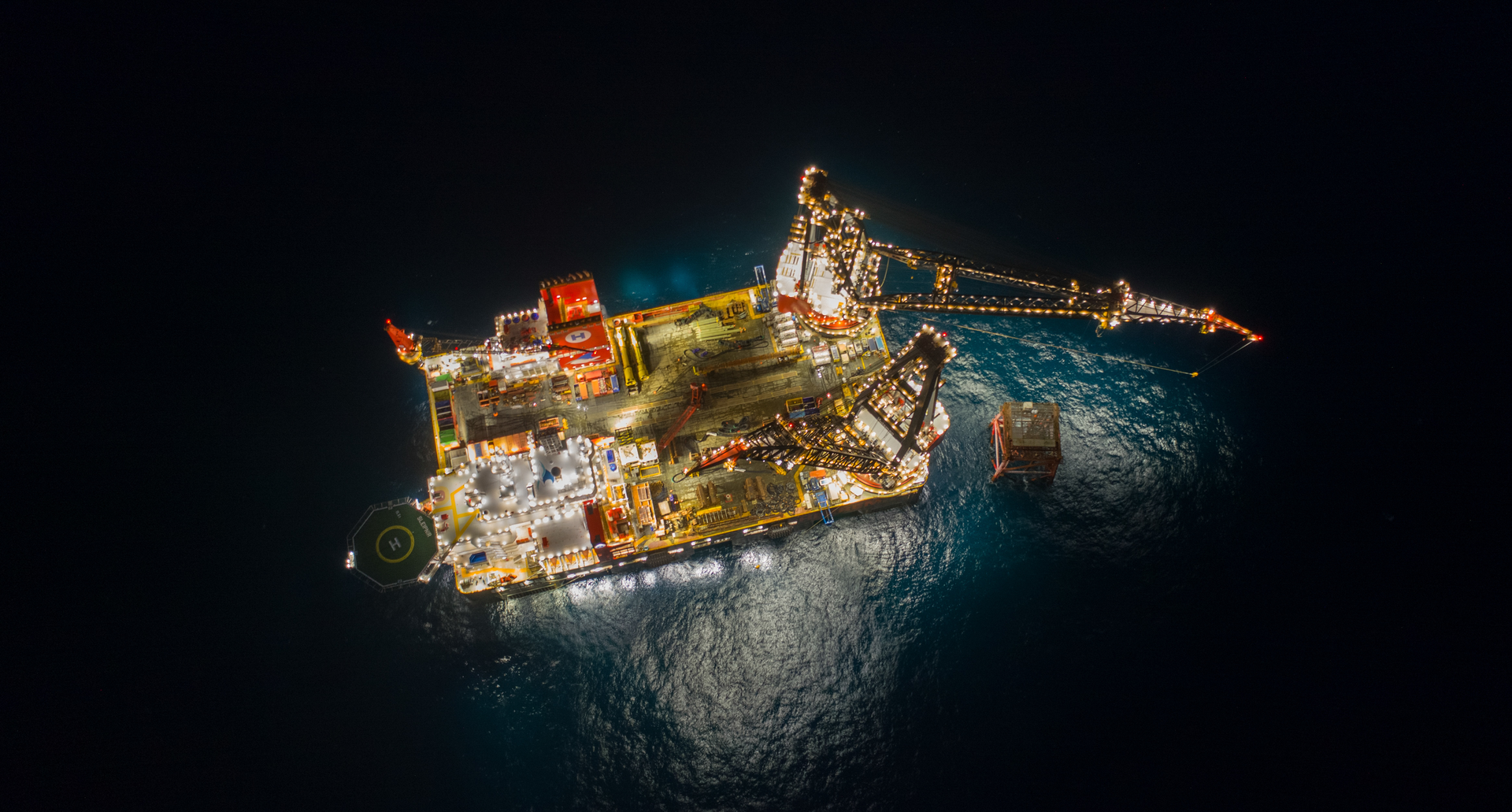 Sleipnir Sets Record With North Sea Jotun Jacket Lift | Offshore