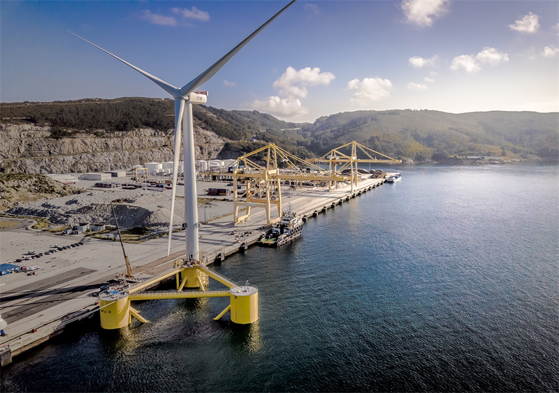 ABS has classed the world&rsquo;s largest floating wind turbine, the WindFloat Atlantic.