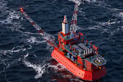 Model of the ice-resistant platform for Gazprom’s Kamennomysskoye-Sea gas field in the Kara Sea.