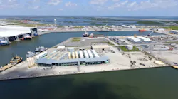 Newpark’s completion-fluids facility in Port Fourchon incorporates the latest automated workflows and HSE standards.
