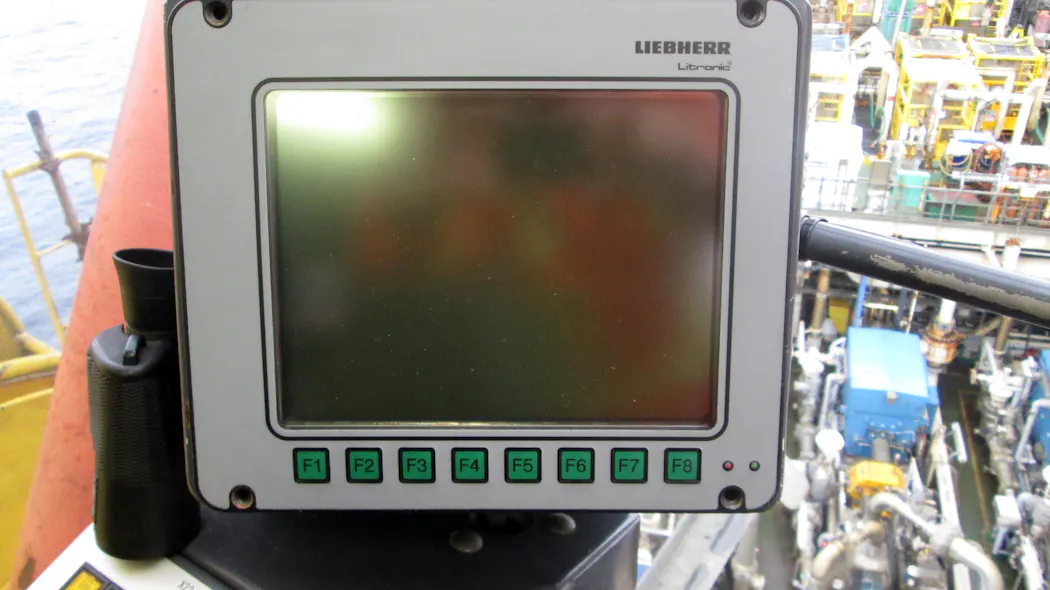 Crane Control Monitor New control system extends crane life expectancy | Offshore